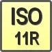 Piktogram - Typ ISO: ISO11R